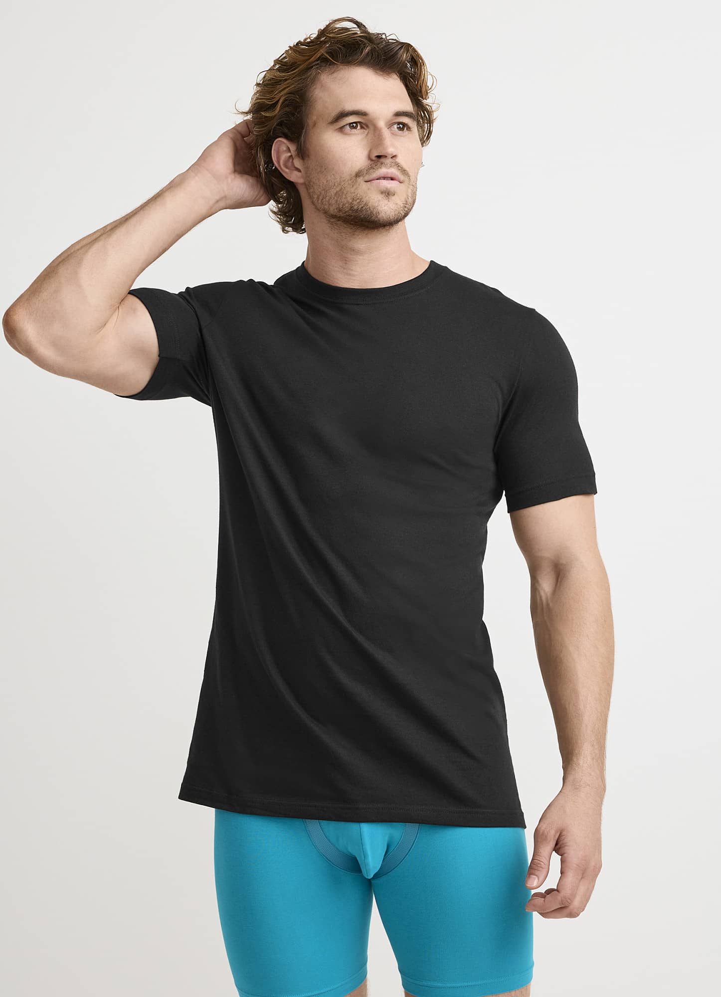 Jockey® Tall Man Classic Crew Neck Undershirt - 2 Pack