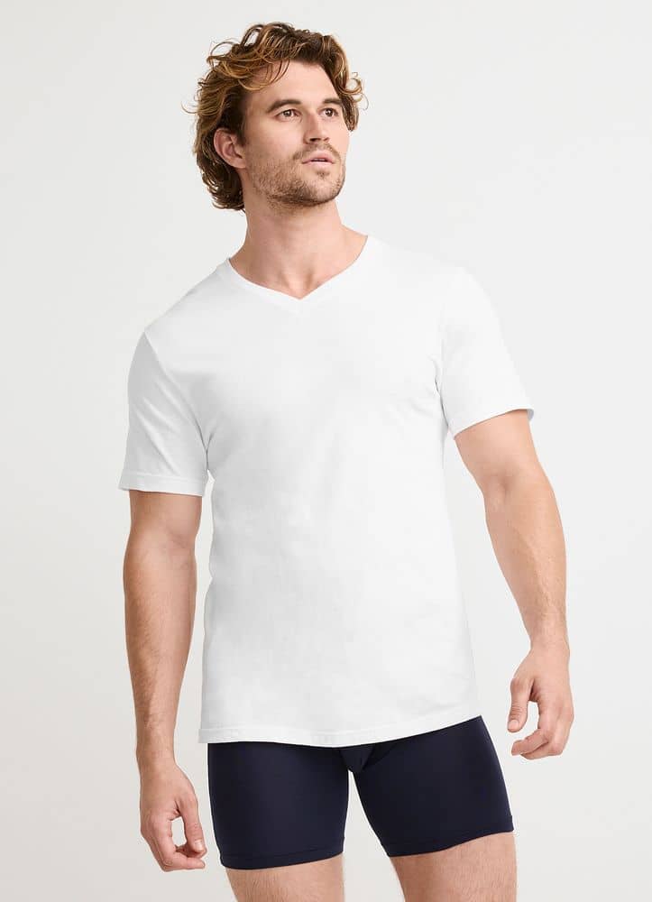 Big & Tall Classic V-Neck Undershirt - 12 Pack