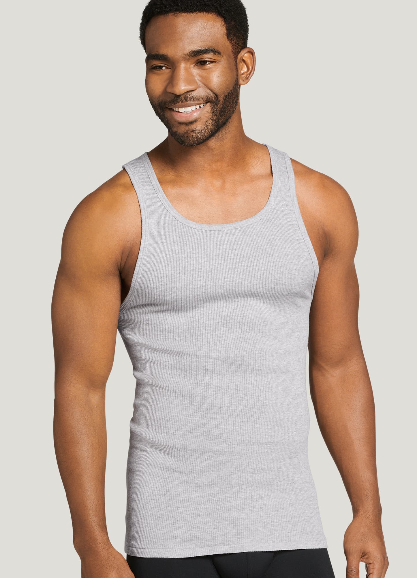 100% Cotton A-Shirt Tank - 4 Pack