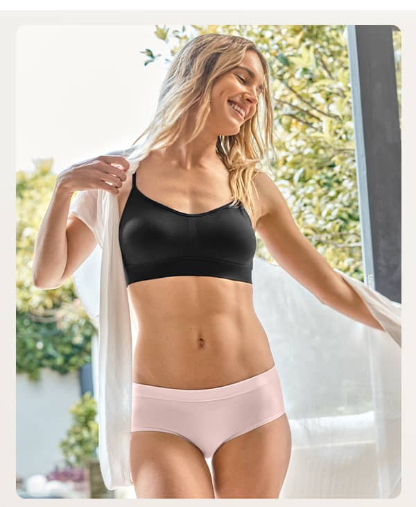 seamfree hero image on model