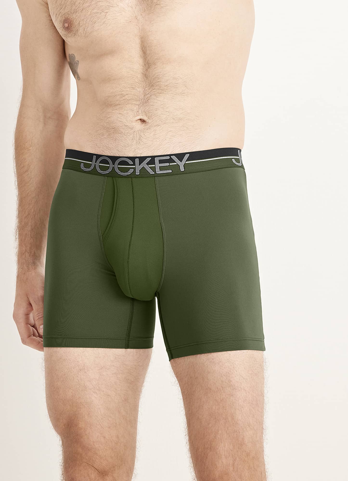 Infinite Cool Microfiber Stretch 6" Boxer Brief - 3 Pack