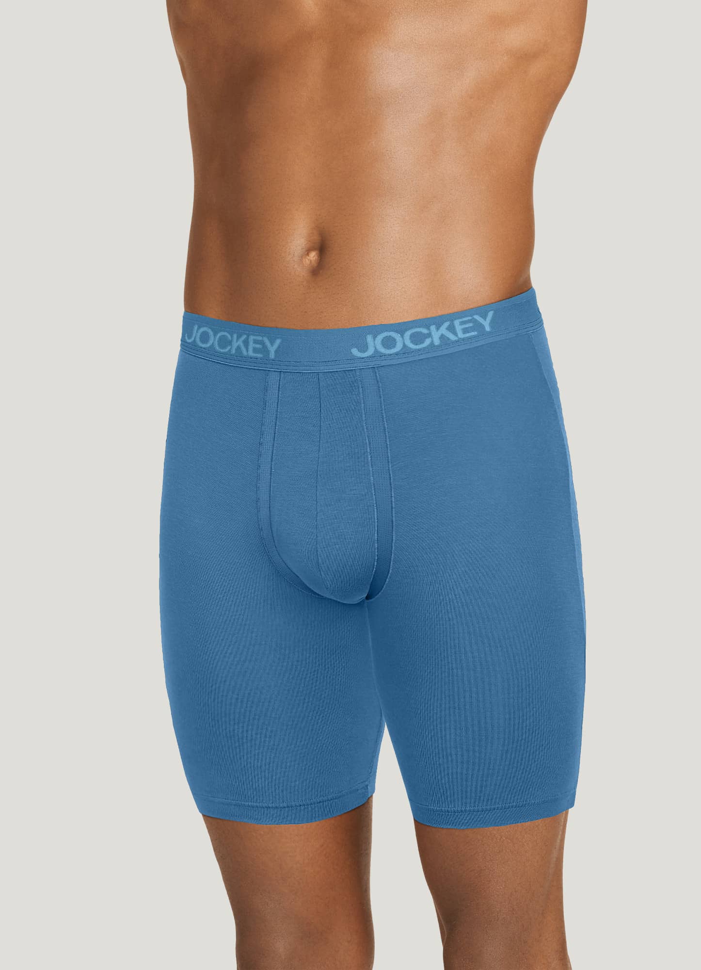 Chafe Proof Pouch Ultra Soft Modal 8.5" Long Leg Boxer Brief