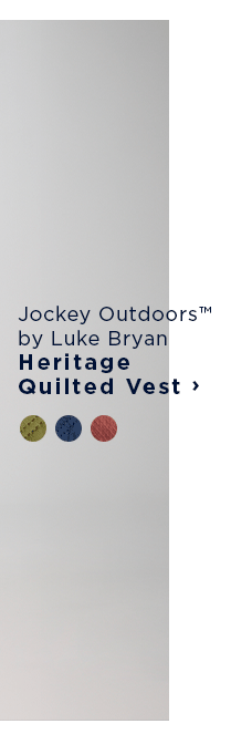 shop jockey outdoors by Luke Bryan heritage quilted vest