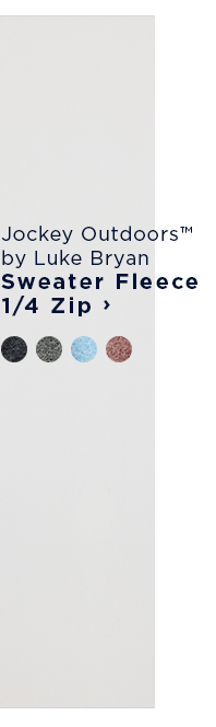 shop jockey outdoors by Luke Bryan sweater fleece 1/4 zip