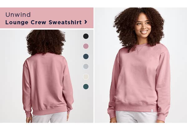 Unwind Lounge Crew Sweatshirt