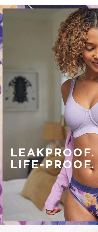 Leakproof. Life-proof.