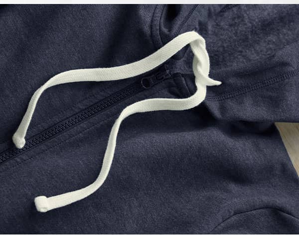laydown image of cotton blend fleece