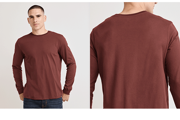 legacy long sleeve crew detail images