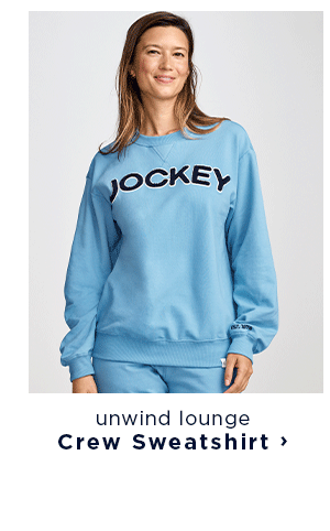 shop unwind lounge crew sweatshirt