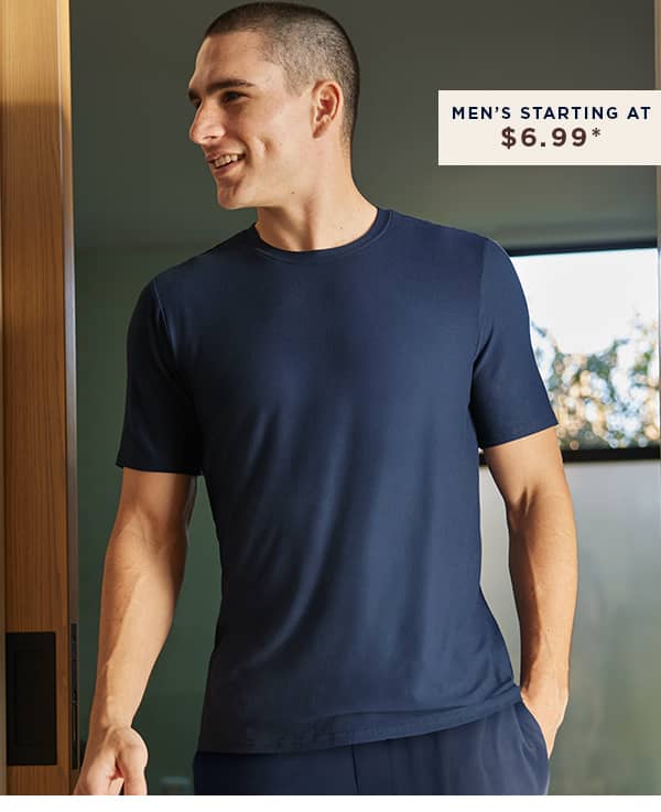 men's starting at $6.99