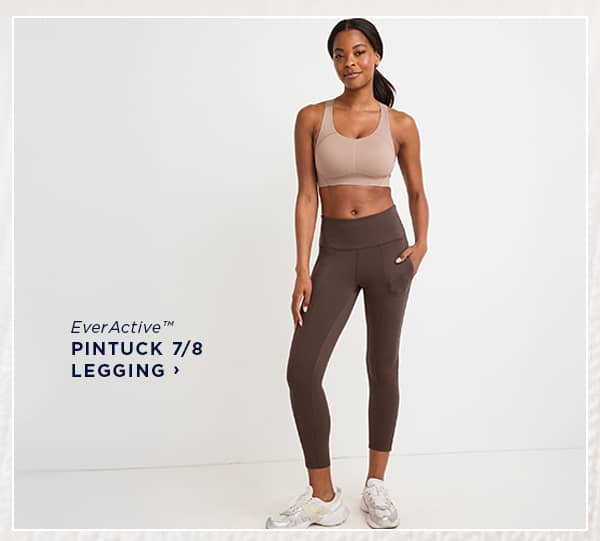 shop everactive pintuck 7/8 legging