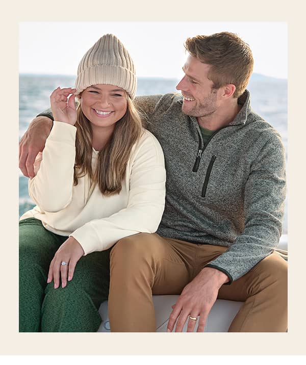 men's and women's image of jockey product on models