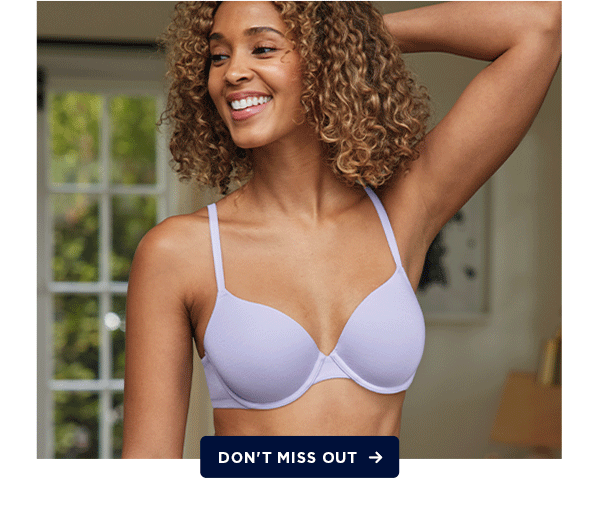 Model in Jockey bra / don't miss out