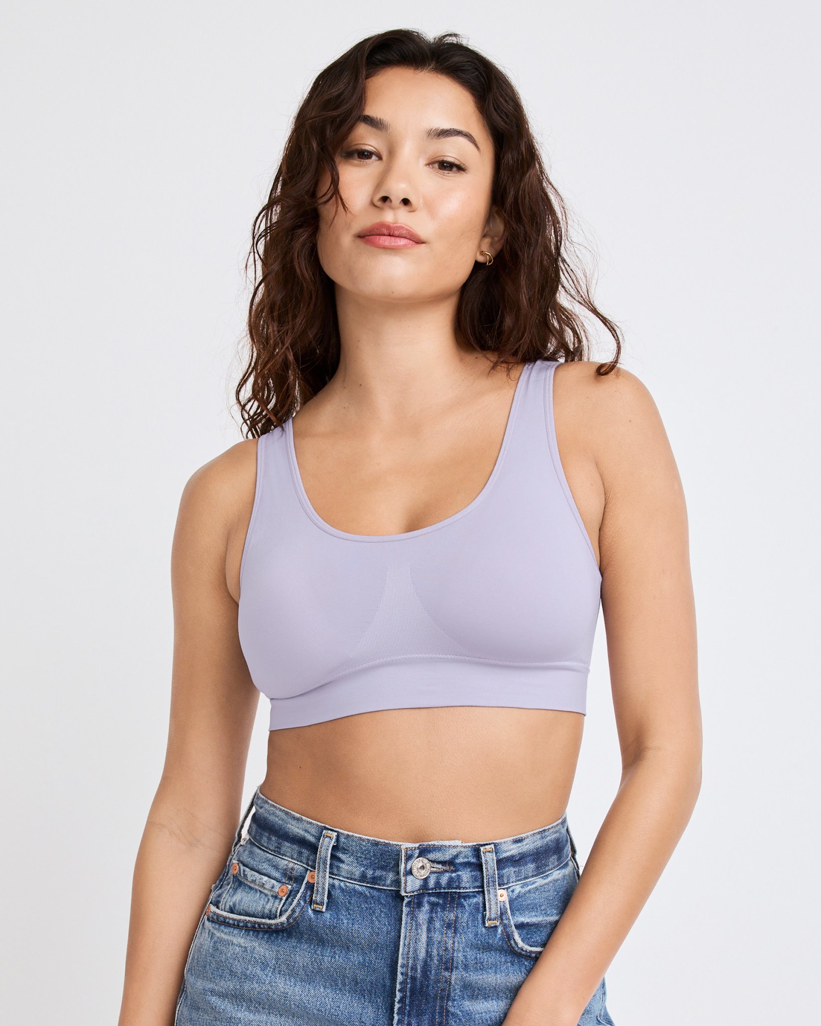 Seamfree® Stretch Tank Strap Bralette