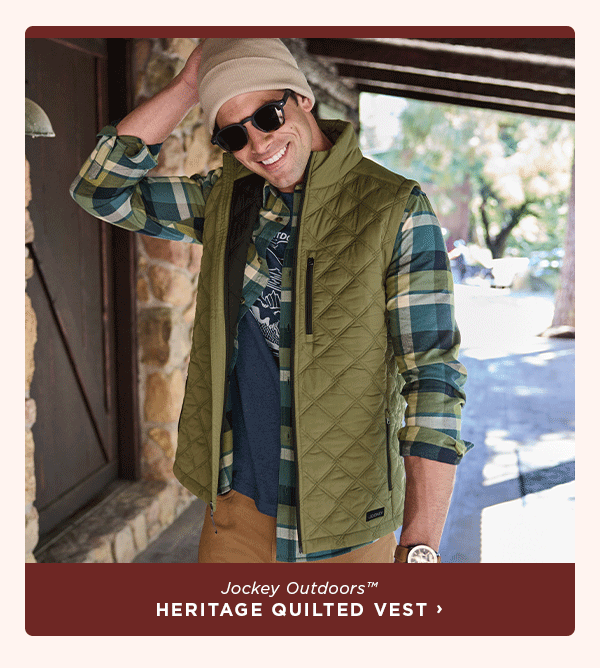 Jockey Outdoors™ Heritage Quilted Vest 