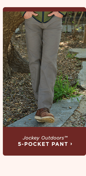 Jockey Outdoors™ 5-Pocket Pant