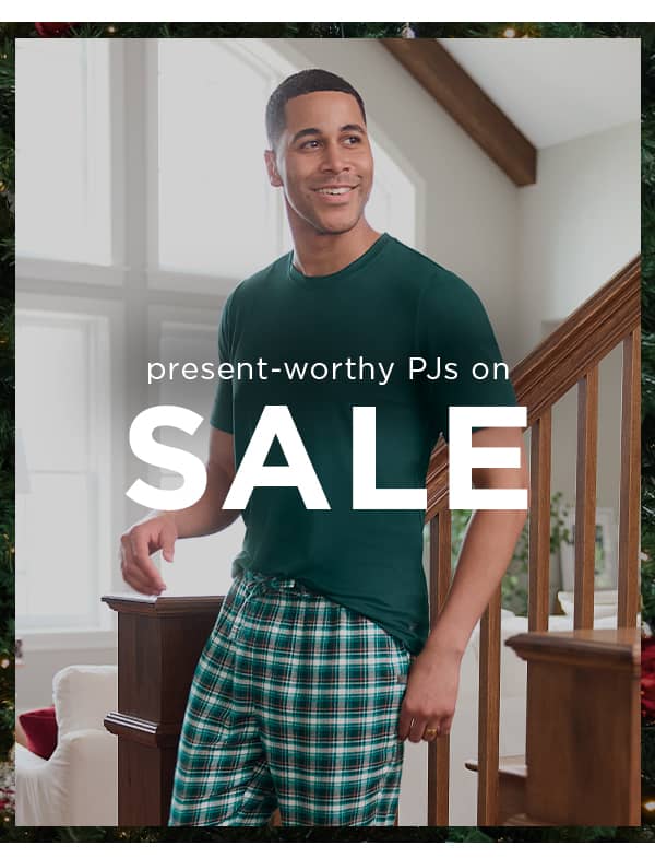 present-worthy PJs on SALE