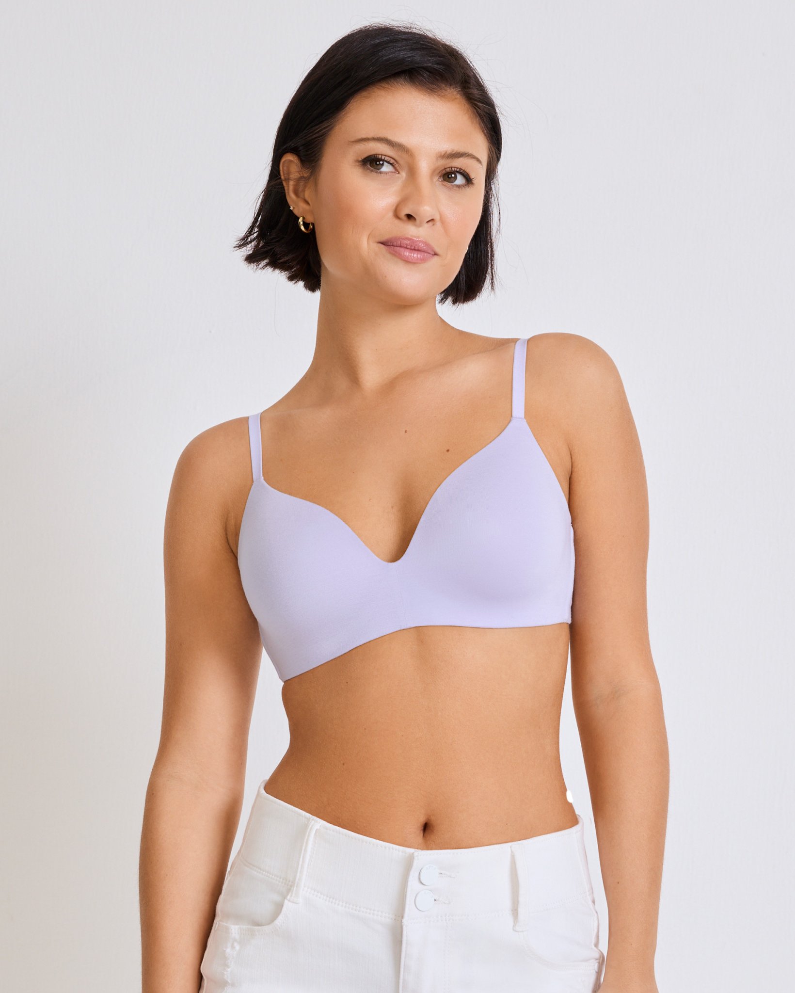 Smooth & Sleek Supersoft Demi Coverage Wirefree T-Shirt Bra