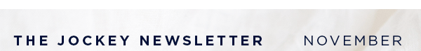 the jockey newsletter / November