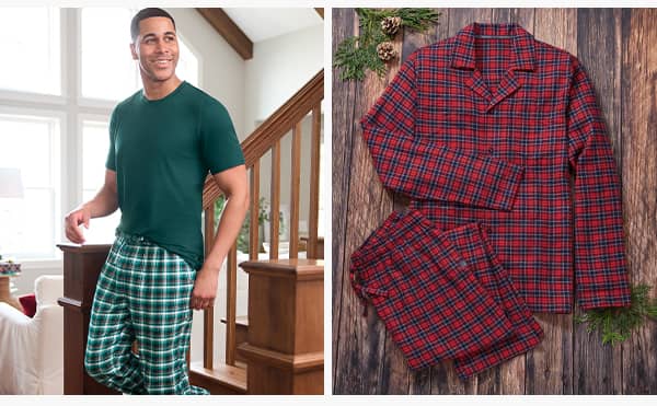 men's apparel detail images on models