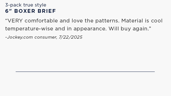 'very comfortable and love the patterns. Material is cool temperature-wise and in appearance. Will buy again.'