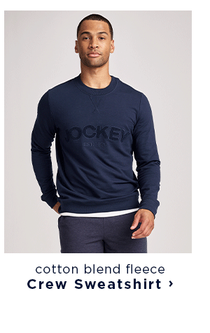 shop cotton blend fleece crew sweatshirt