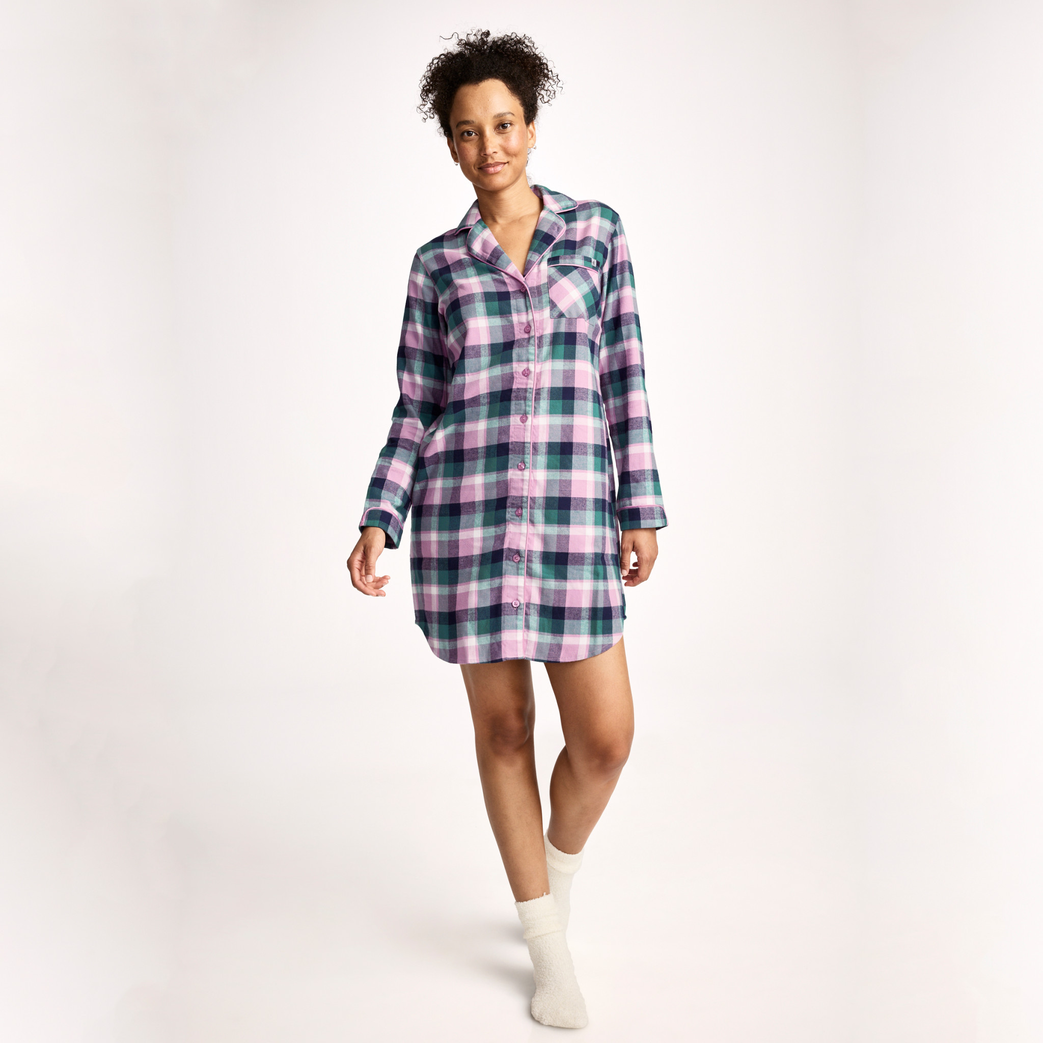 Jockey® Flannel Sleep Shirt