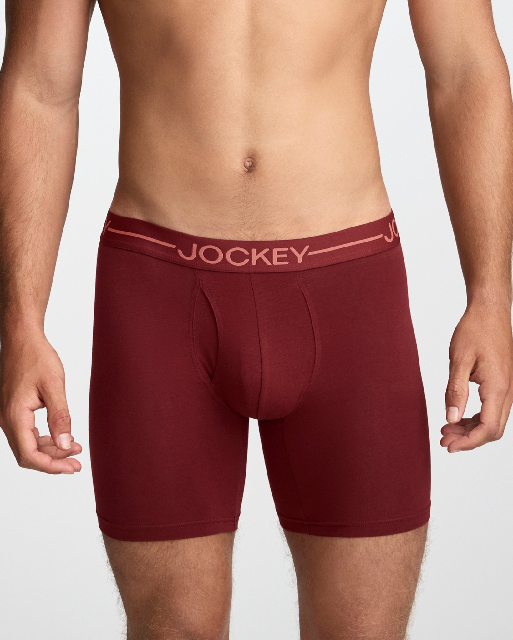 Organic Cotton Stretch 6.5" Boxer Brief - 3 Pack