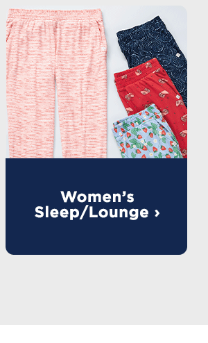 shop women's sleep/lounge