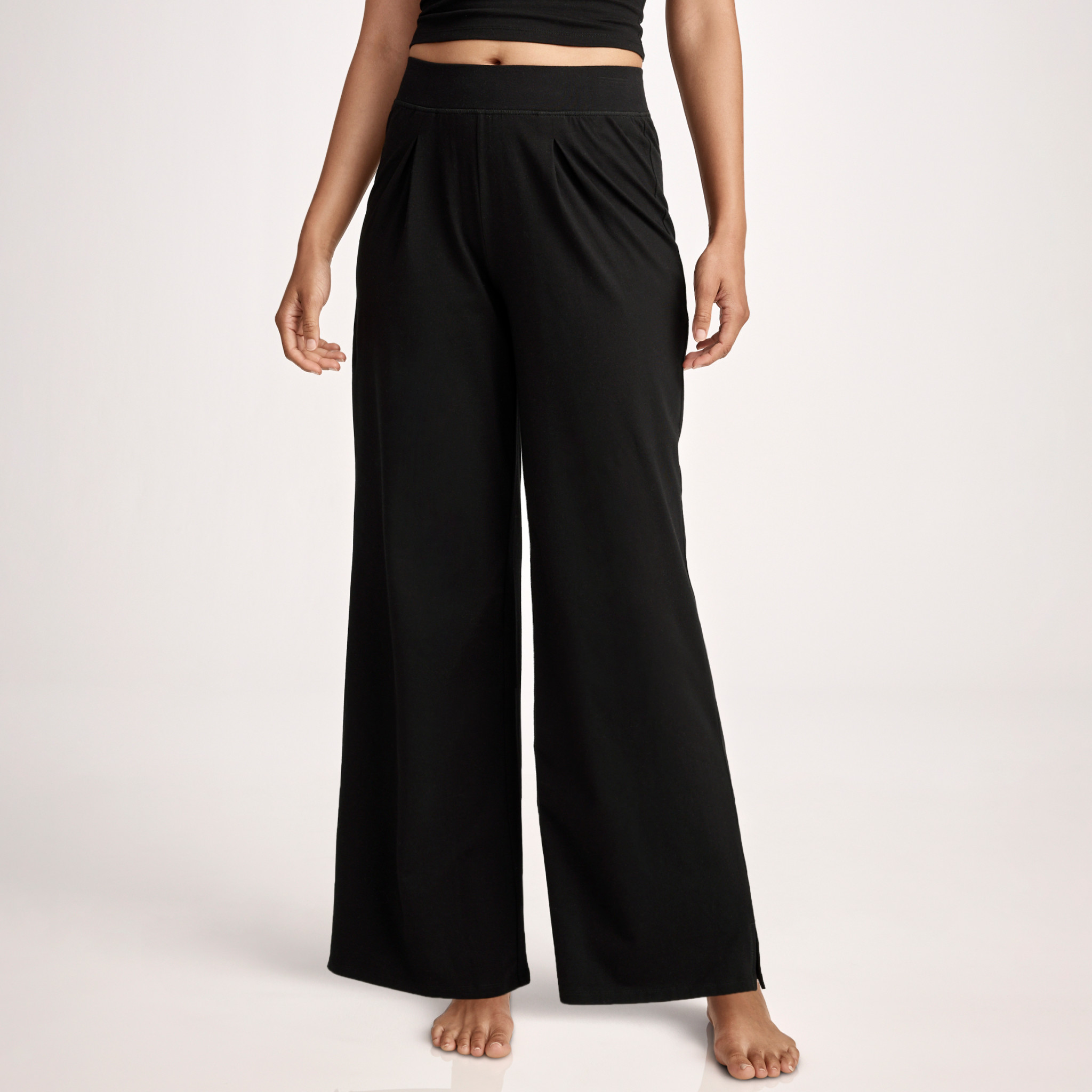 Jockey® Cotton Stretch Wide Leg Pant