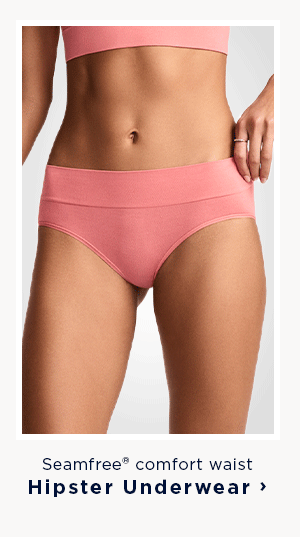 shop seamfree comfort waist hipster