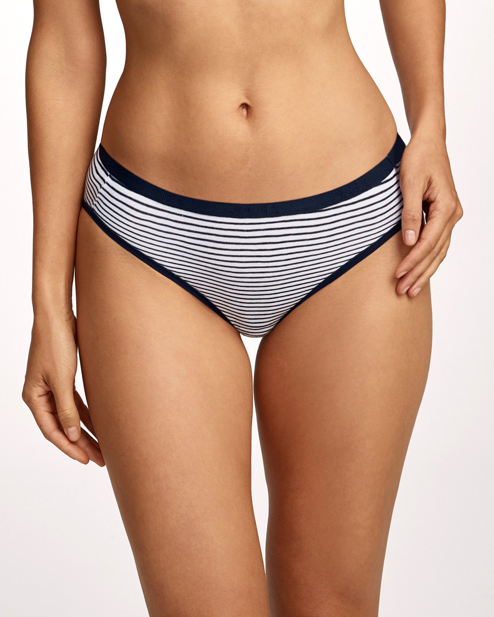 Organic Cotton Stretch Logo Bikini - 3 Pack