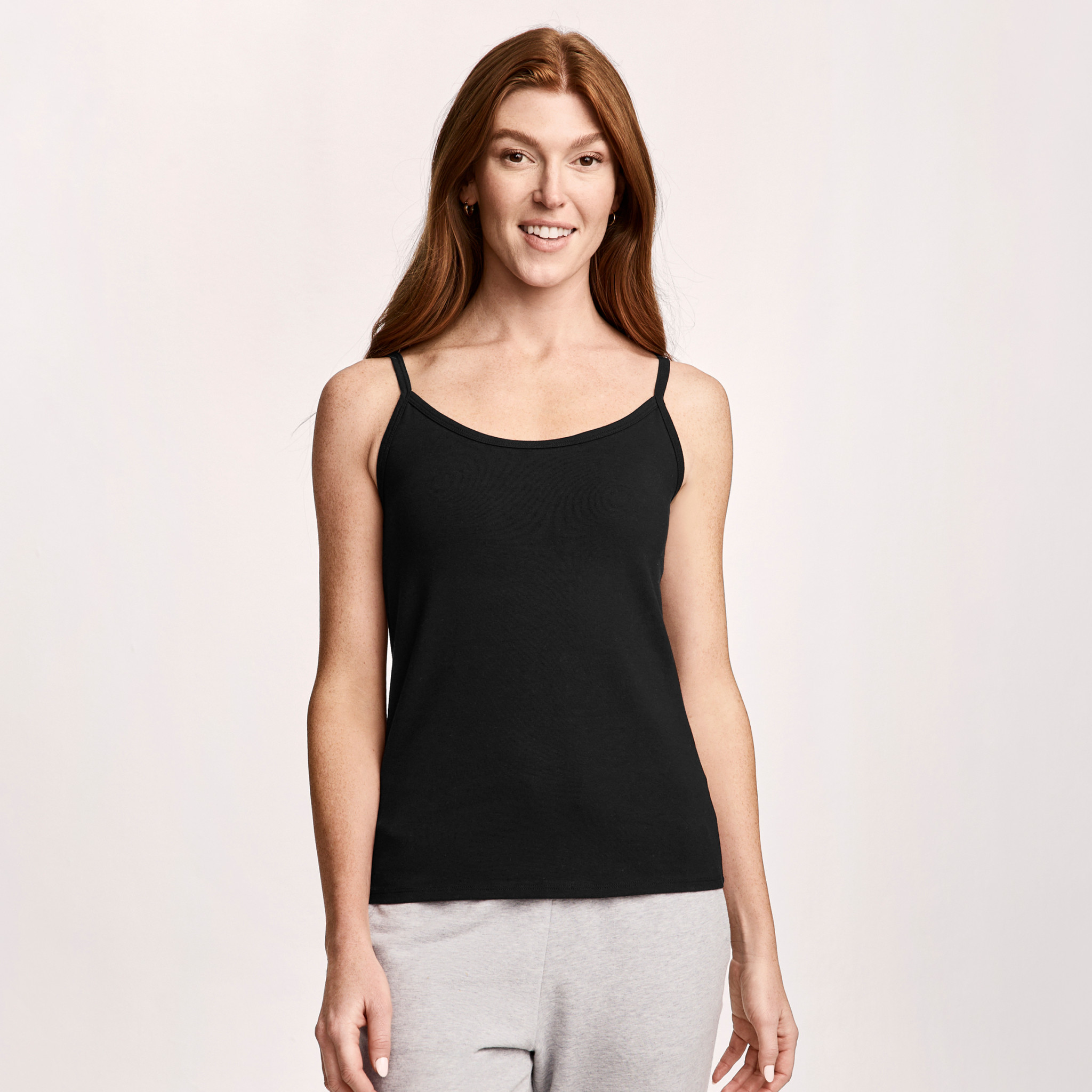 Jockey® Cotton Stretch Cami With Built-In Bra