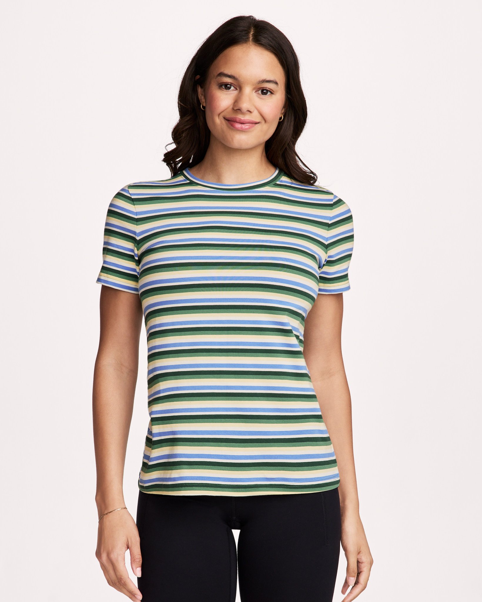 Organic Cotton Stretch Short Sleeve Tee
