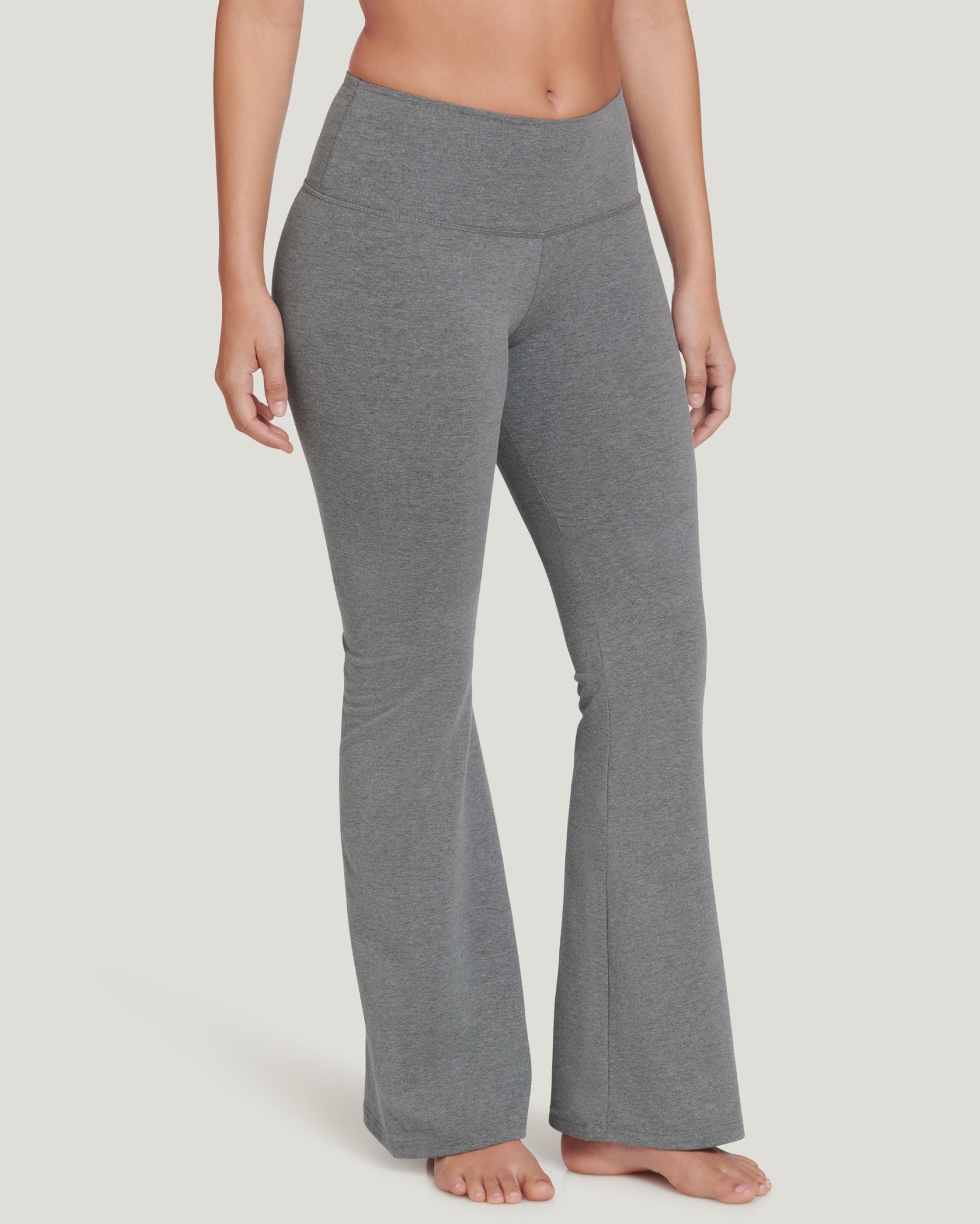 Cotton Stretch Slim Yoga Flare Pant