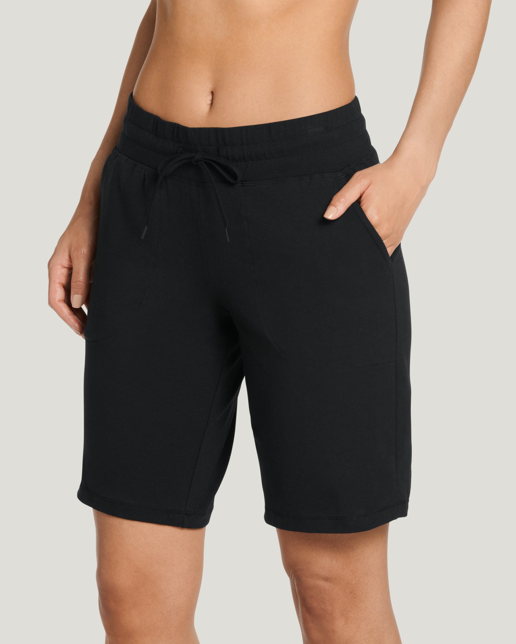Cotton Stretch Jersey 10" Bermuda Short