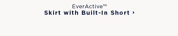 shop everactive skirt with built in short