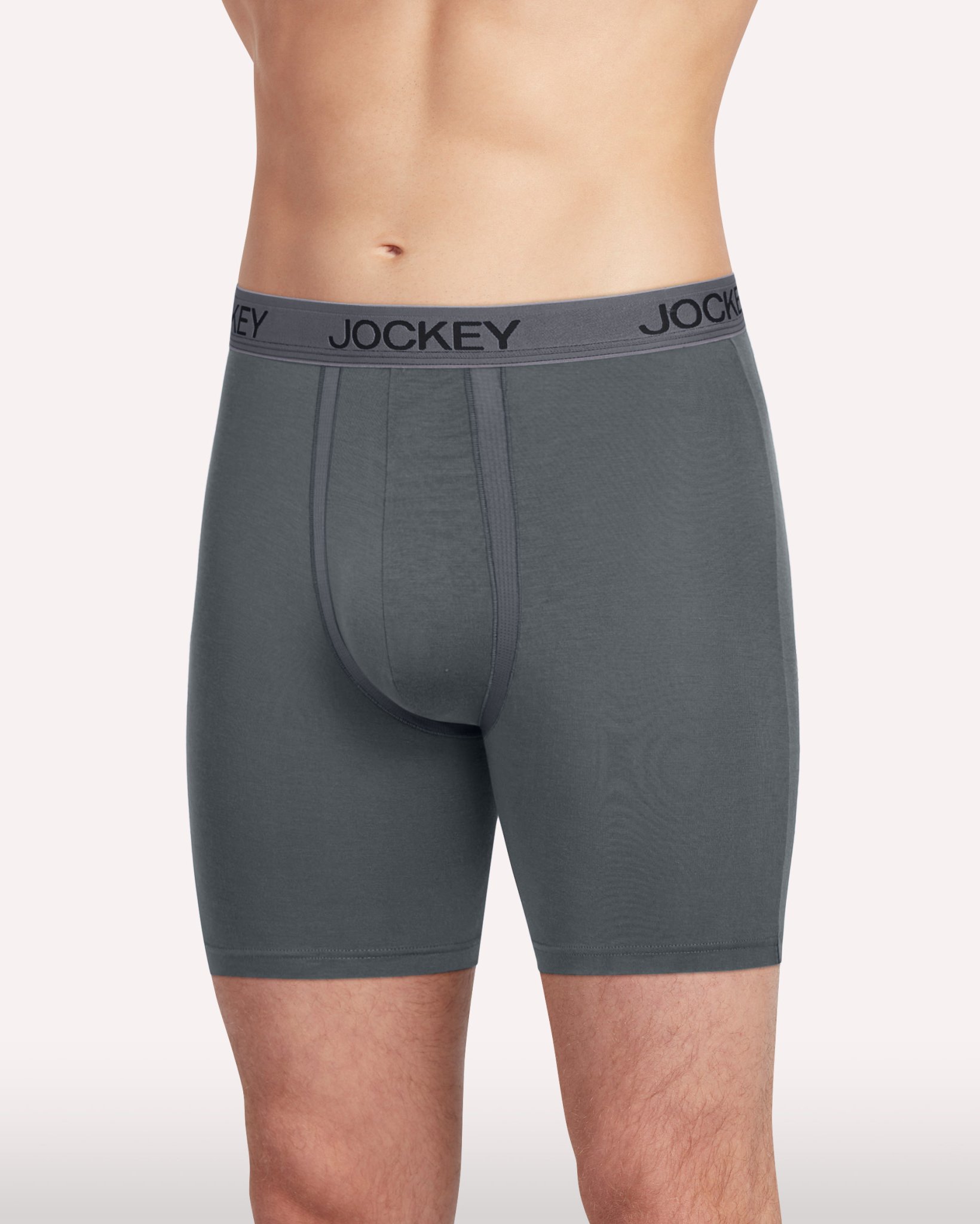 Chafe Proof Pouch Ultra Soft Modal 6" Boxer Brief - 3 Pack