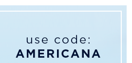 use code: AMERICANA
