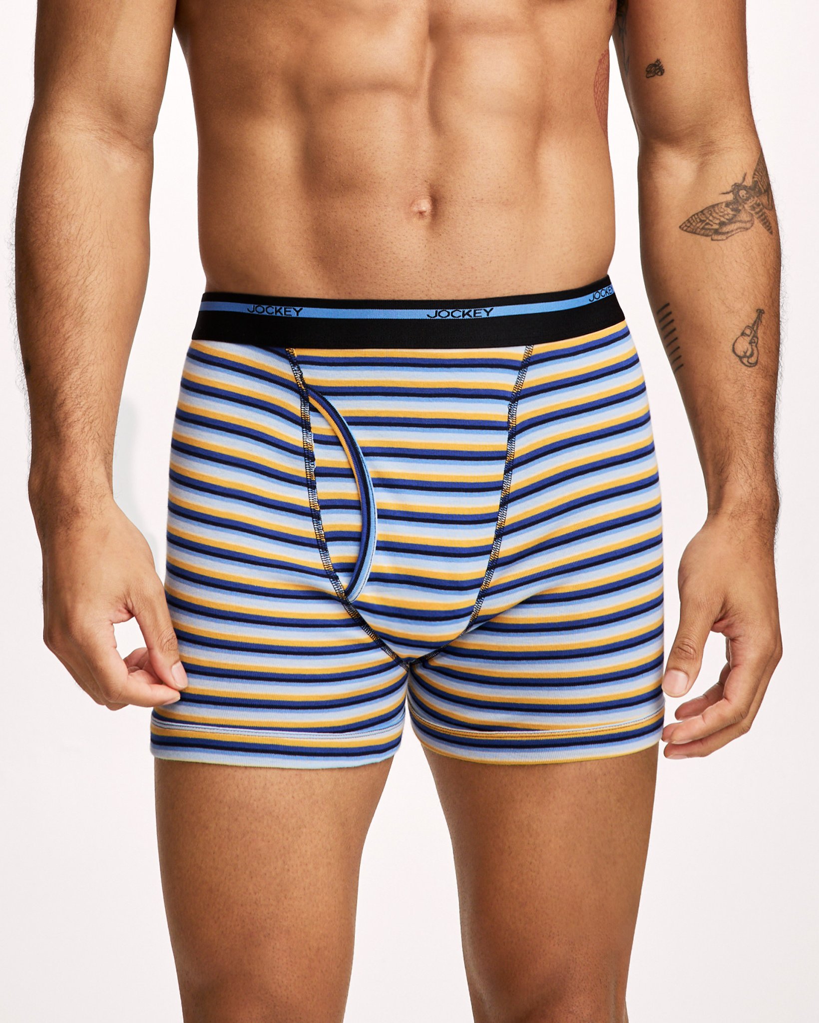 100% Cotton Lightweight Classic 5" Boxer Brief - 3 Pack