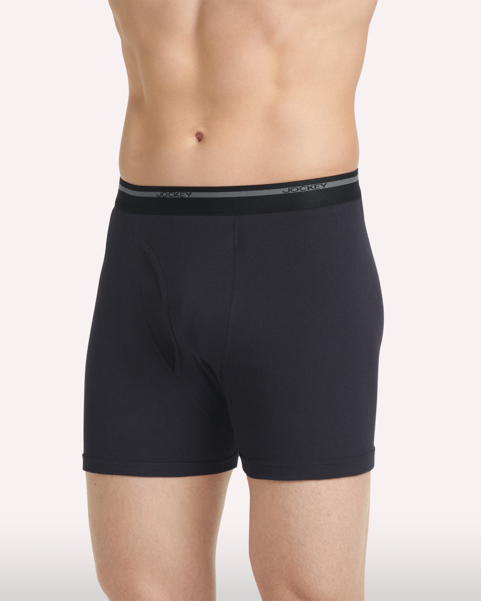 100% Cotton Lightweight Classic 5" Boxer Brief - 6 Pack