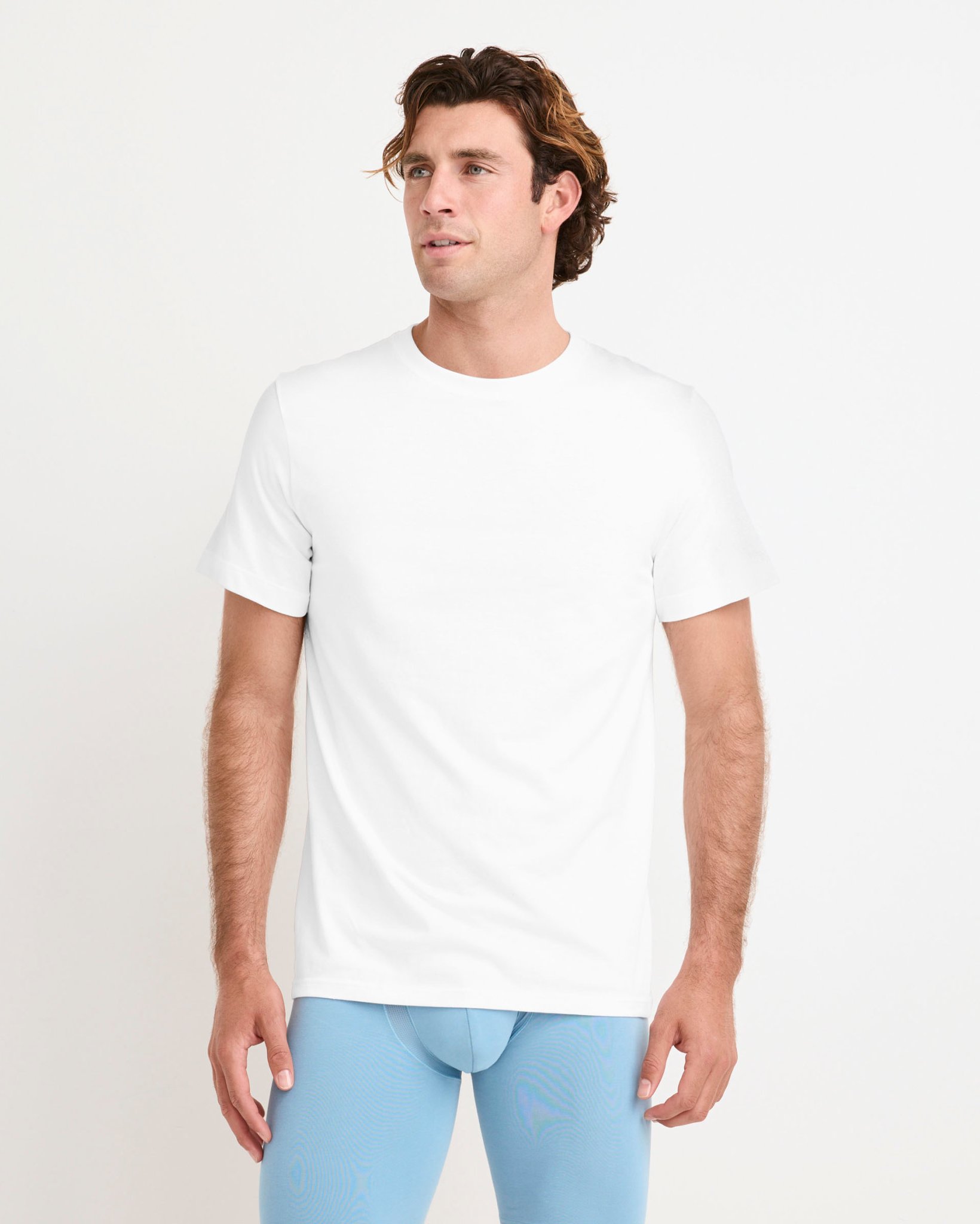 100% Cotton Classic Crew Neck Undershirt - 6 Pack