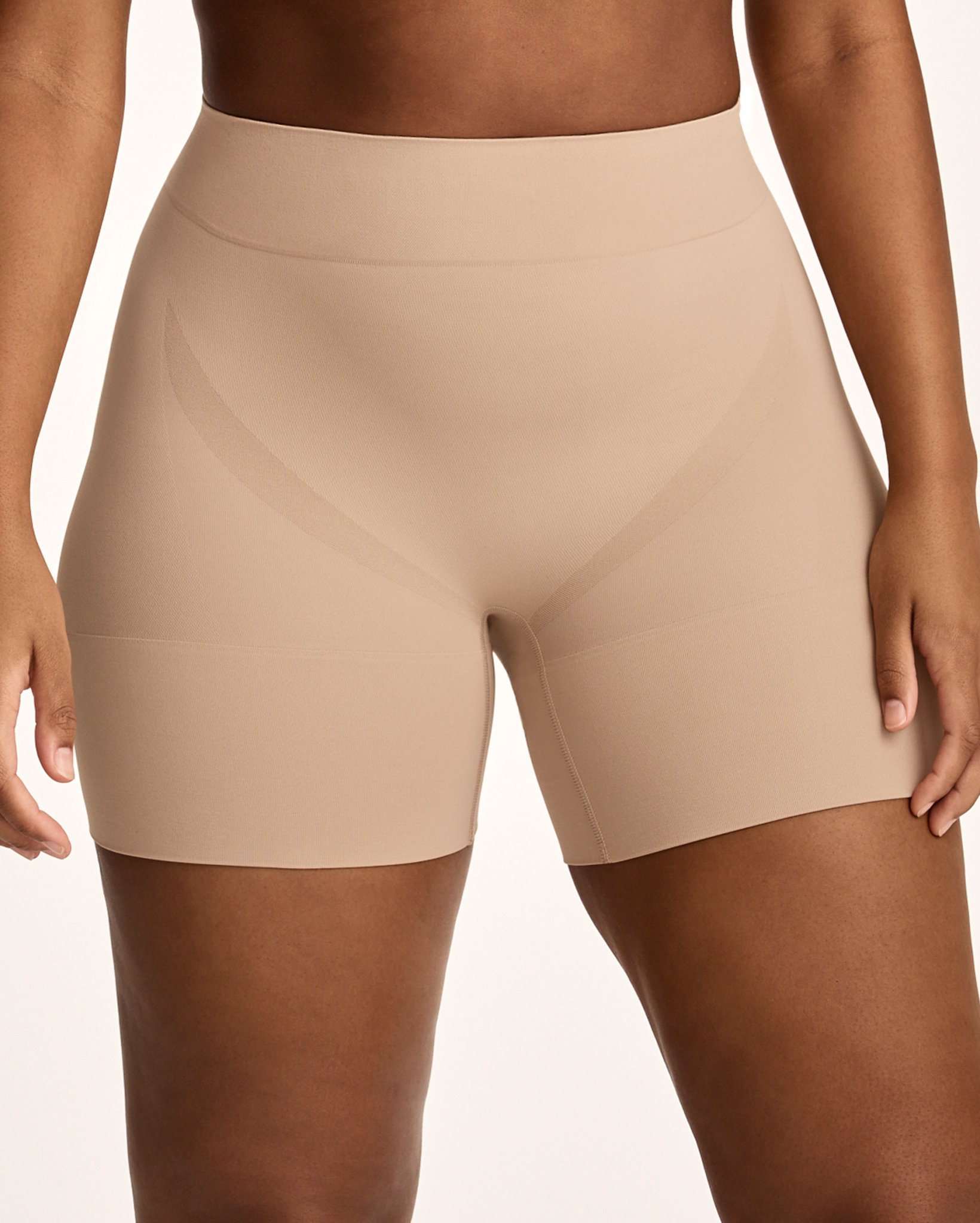 Skimmies® Seamfree® Tummy Smoothing Mid-Waist Mid-Thigh Short