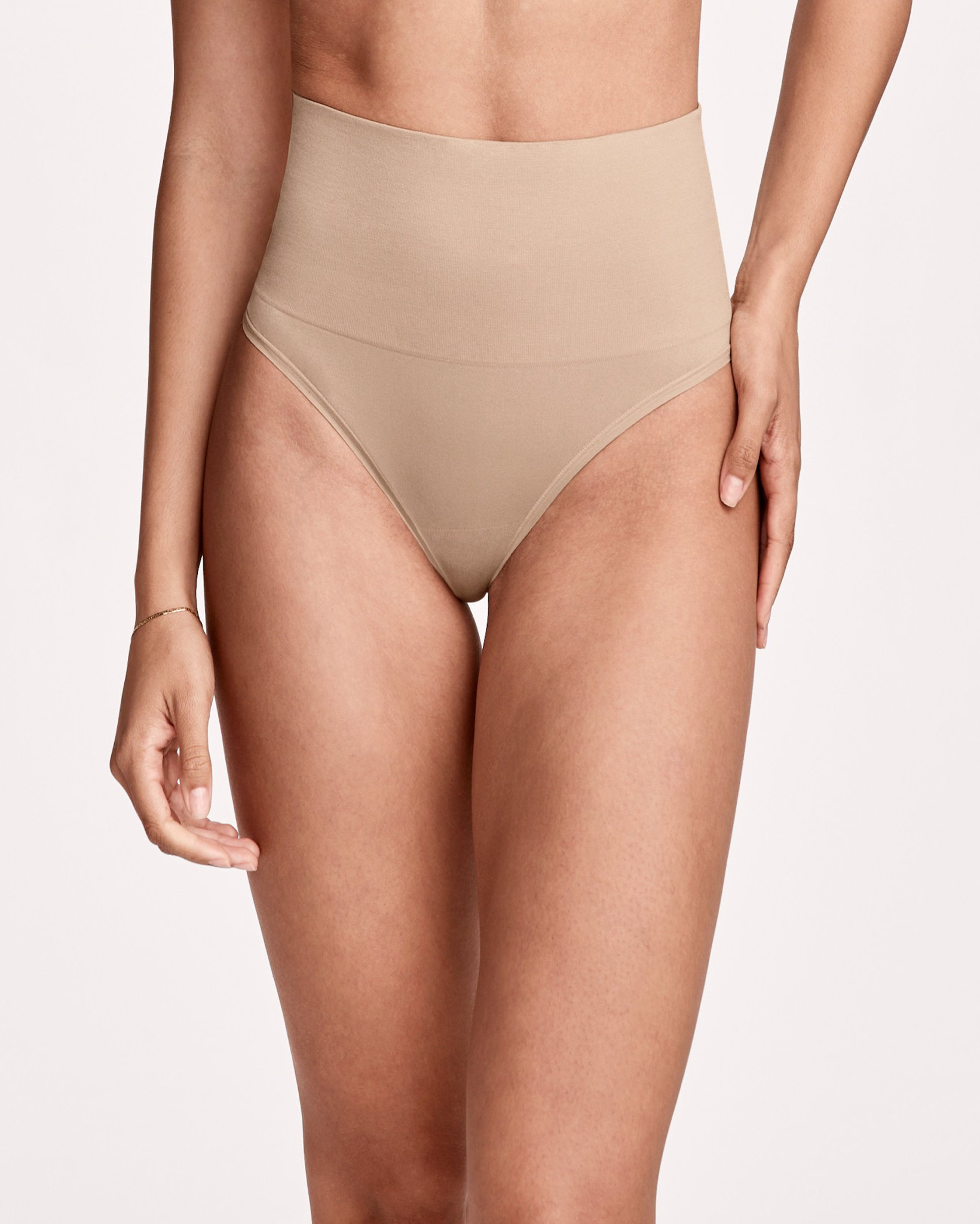 Skimmies® Seamfree® Tummy Smoothing Thong - 2 Pack