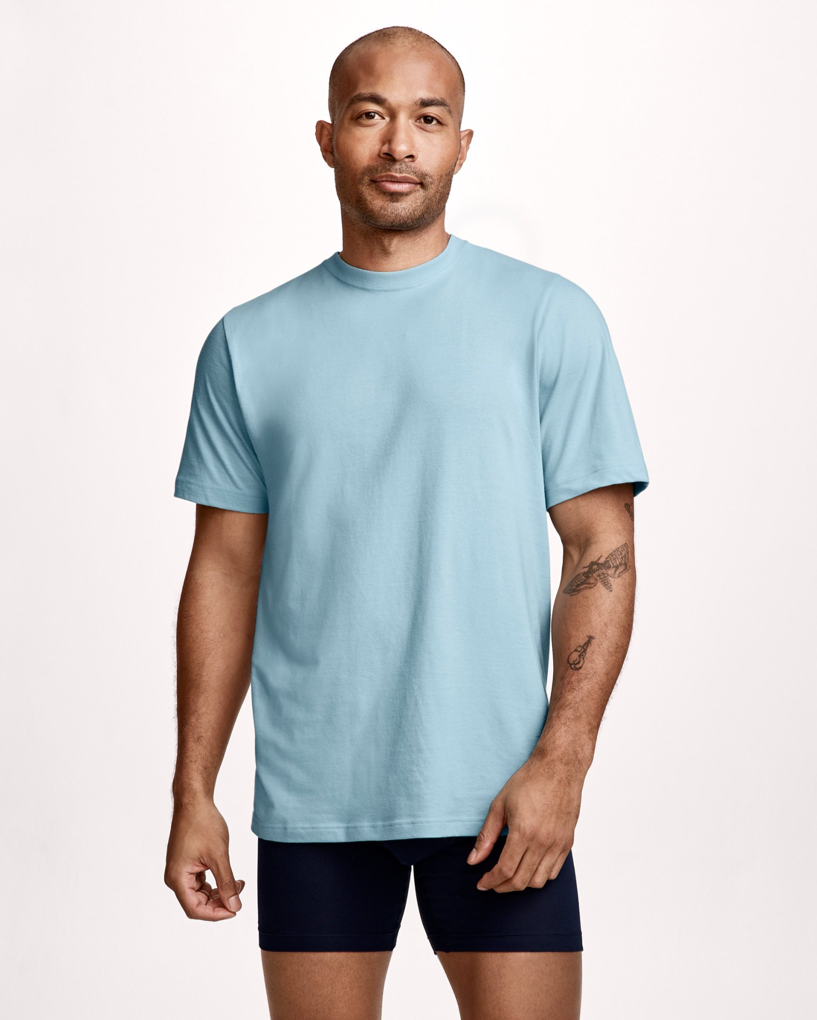 100% Cotton Classic Crew Neck Undershirt - 3 Pack