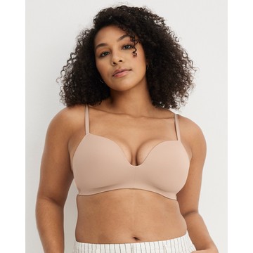 Smooth & Sleek Microfiber Demi Coverage Wirefree T-Shirt Bra