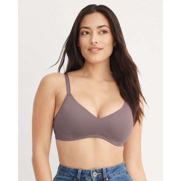 Smooth & Sleek Microfiber Full Coverage Wirefree T-Shirt Bra