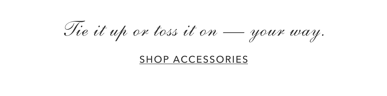 SHOP ACCESSORIES