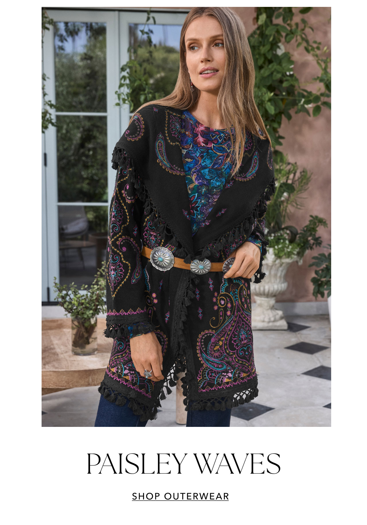 PAISLEY WAVES SHOP OUTERWEAR
