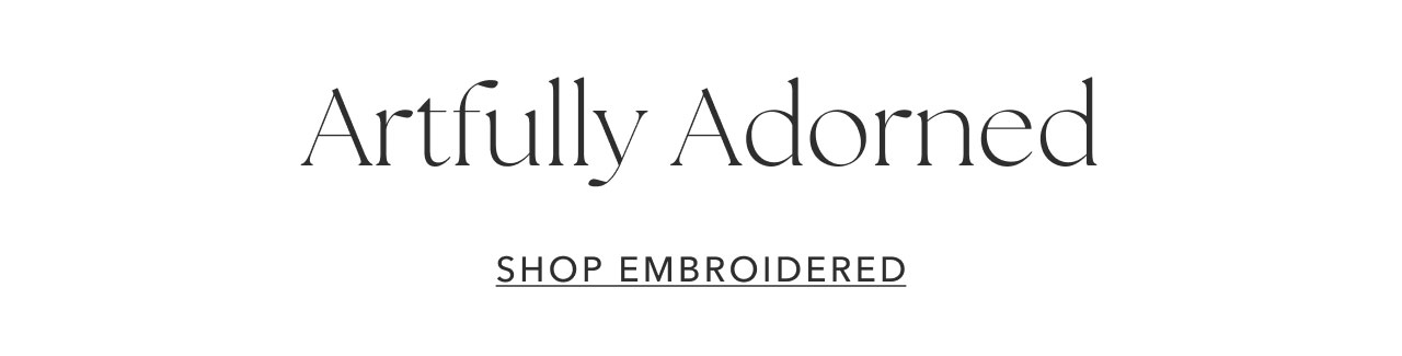 ARTFULLY ADORNED SHOP EMBROIDERED